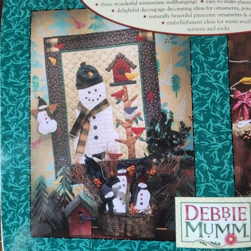 Nature's Christmas Gifts & Quilting Projects Debbie Mumm Pattern Book BK-8